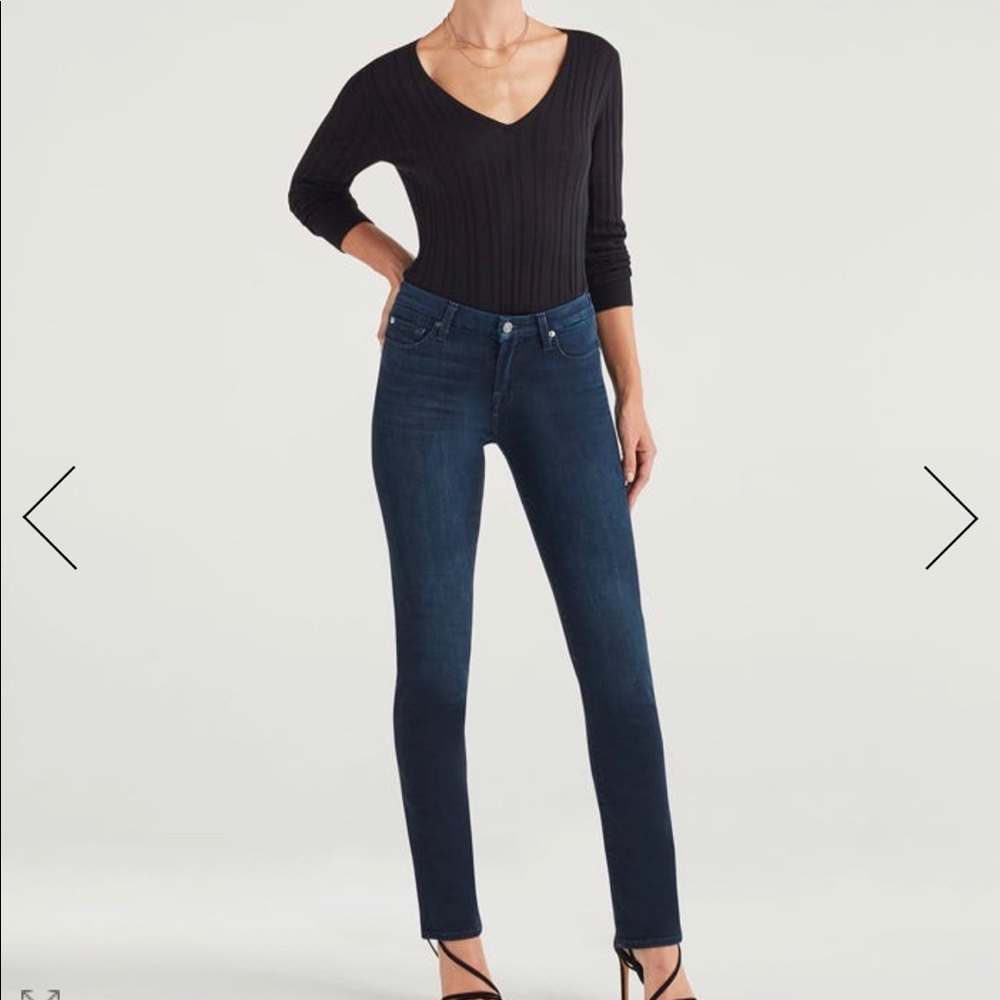 7 For All Mankind Kimmie Straight-Leg Jeans